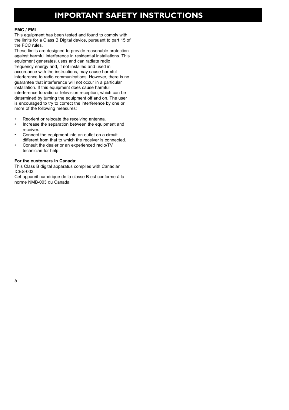 Important safety instructions | TC Electronic Finalizer Express User Manual | Page 4 / 33