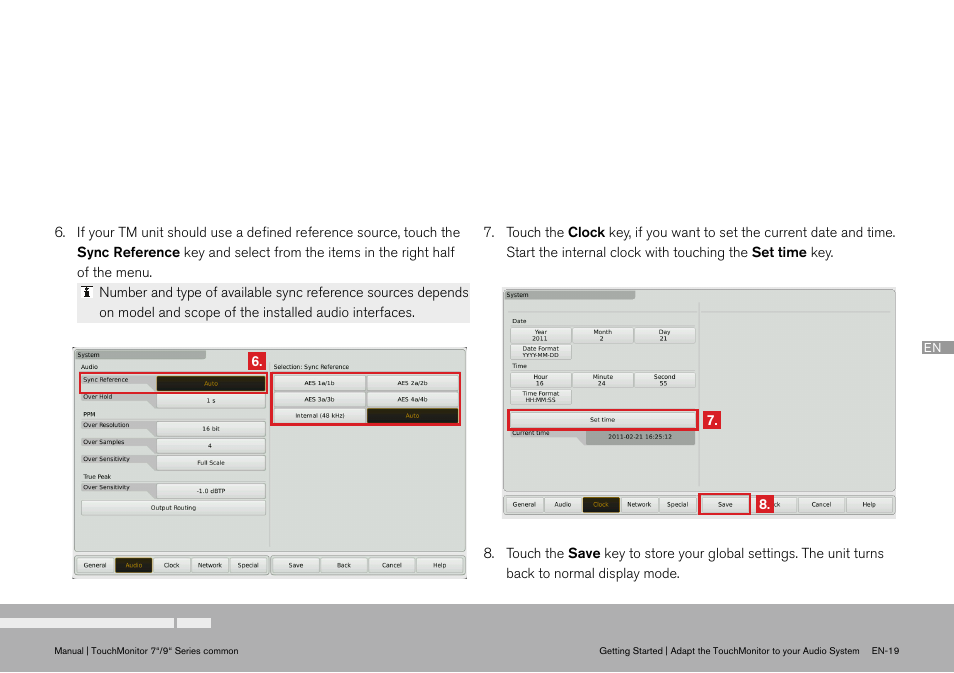 TC Electronic TouchMonitor User Manual | Page 19 / 38