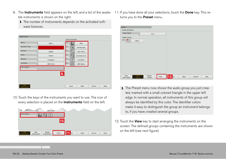 TC Electronic TouchMonitor User Manual | Page 22 / 38