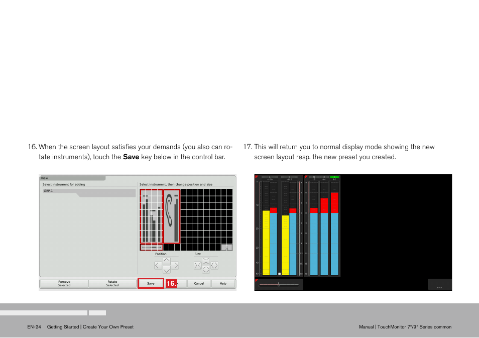 TC Electronic TouchMonitor User Manual | Page 24 / 38