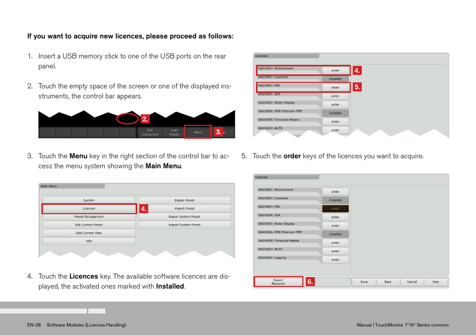 TC Electronic TouchMonitor User Manual | Page 28 / 38