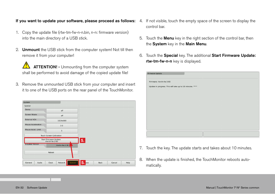 TC Electronic TouchMonitor User Manual | Page 32 / 38