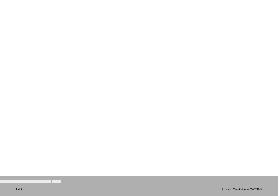TC Electronic TouchMonitor User Manual | Page 8 / 38
