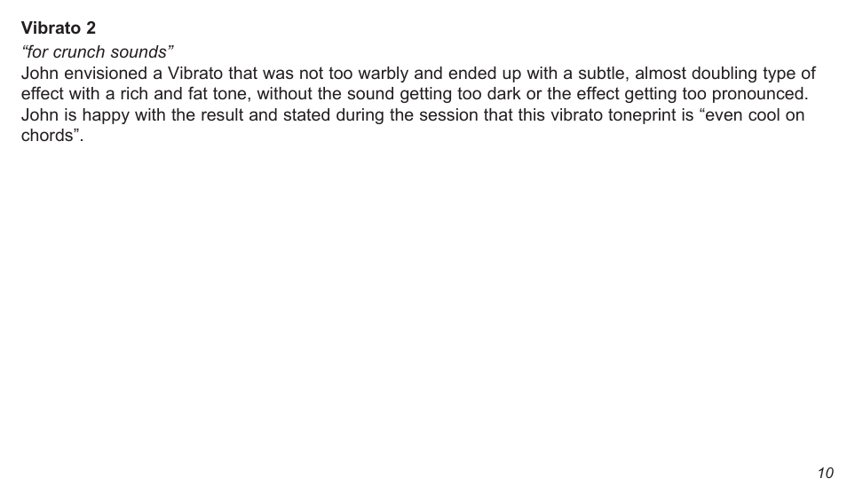 TC Electronic The Dreamscape User Manual | Page 10 / 15