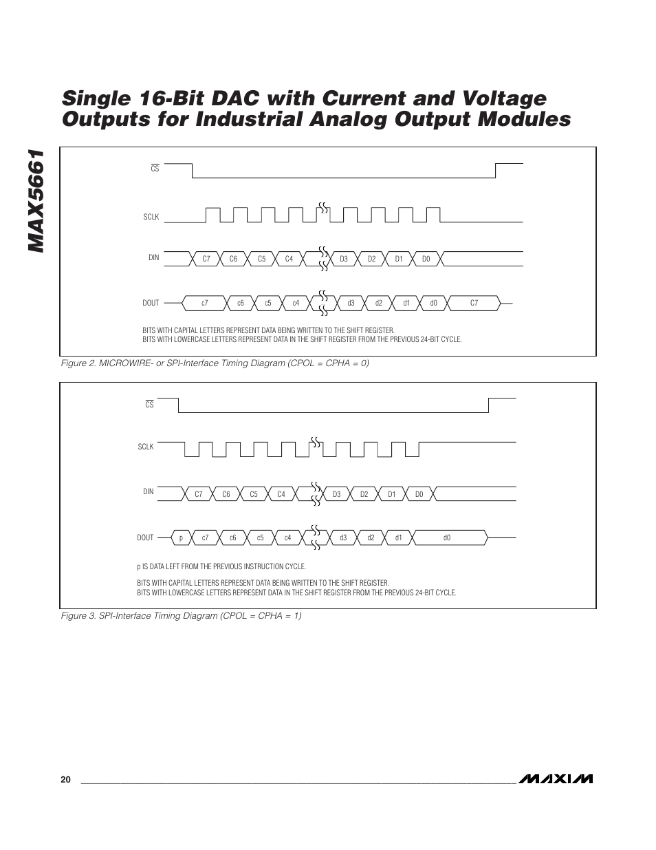 Rainbow Electronics MAX5661 User Manual | Page 20 / 39