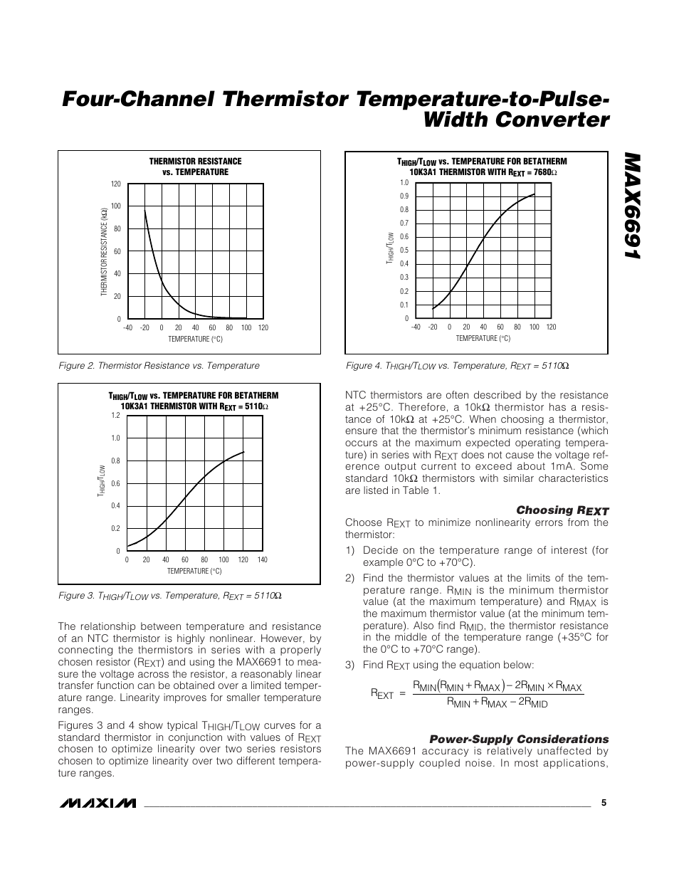 Rainbow Electronics MAX6691 User Manual | Page 5 / 7