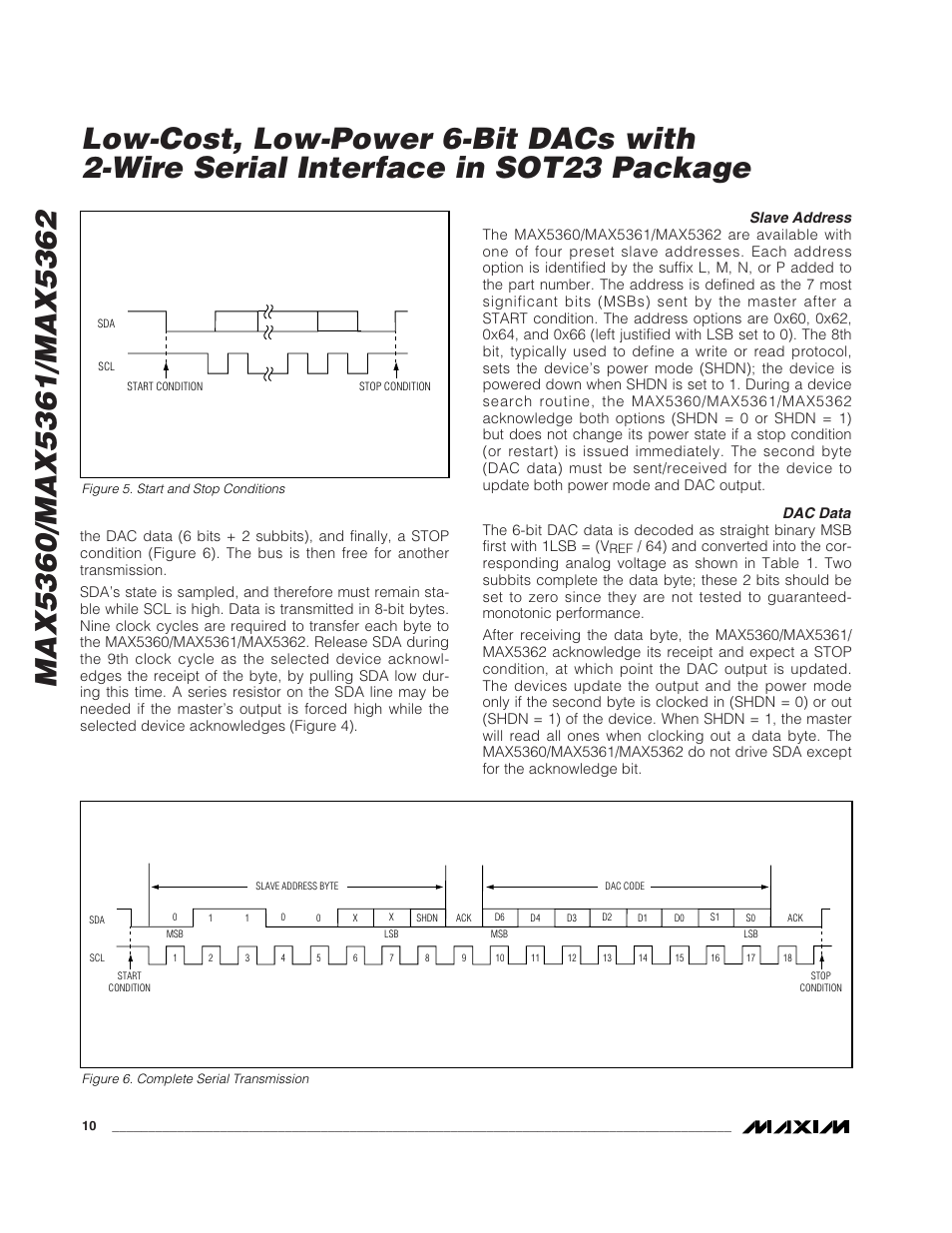 Rainbow Electronics MAX5362 User Manual | Page 10 / 12