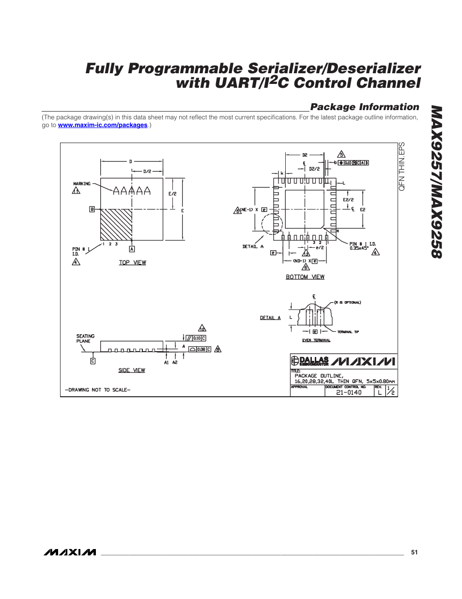 C control channel | Rainbow Electronics MAX9258 User Manual | Page 51 / 54