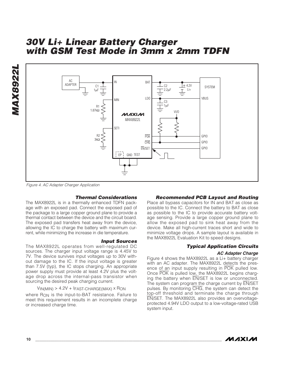 Max8922l | Rainbow Electronics MAX8922L User Manual | Page 10 / 14