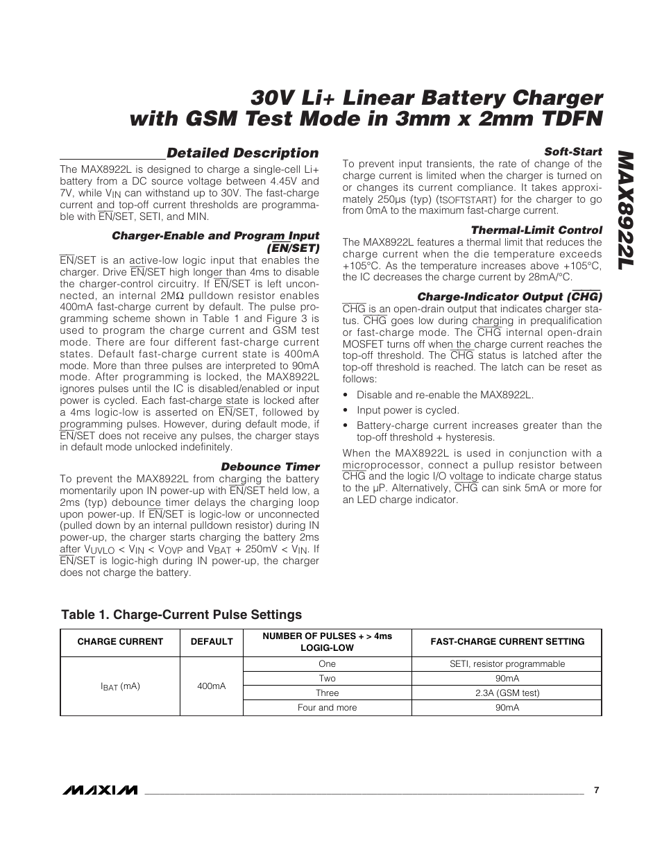 Detailed description | Rainbow Electronics MAX8922L User Manual | Page 7 / 14