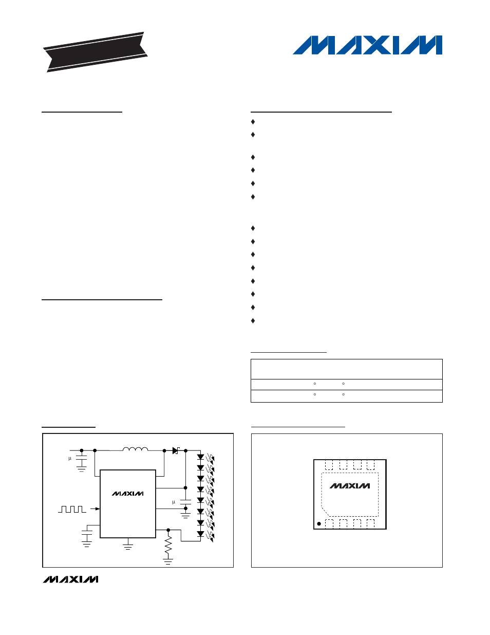Rainbow Electronics MAX8596Z User Manual | 8 pages