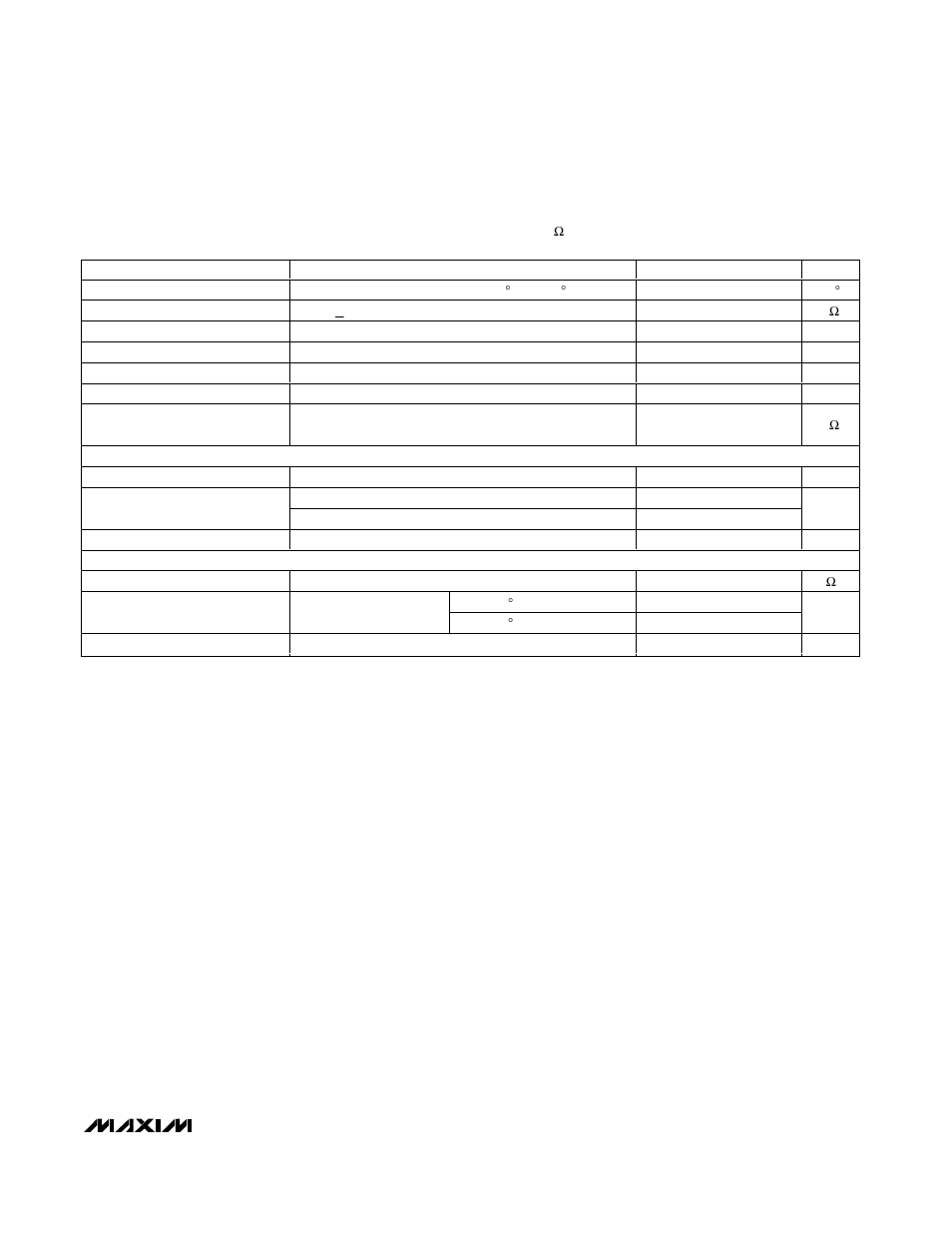 Derating option for 2 to 8 white leds, Electrical characteristics (continued) | Rainbow Electronics MAX8596Z User Manual | Page 3 / 8