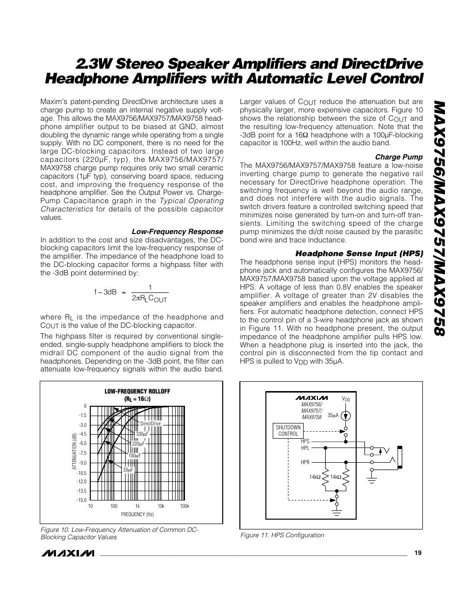 Rainbow Electronics MAX9758 User Manual | Page 19 / 31