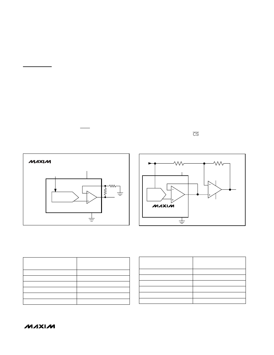 Applications information, Table 2. unipolar code table (circuit of figure 6), Table 3. bipolar code table (circuit of figure 7) | Rainbow Electronics MAX5177 User Manual | Page 13 / 16