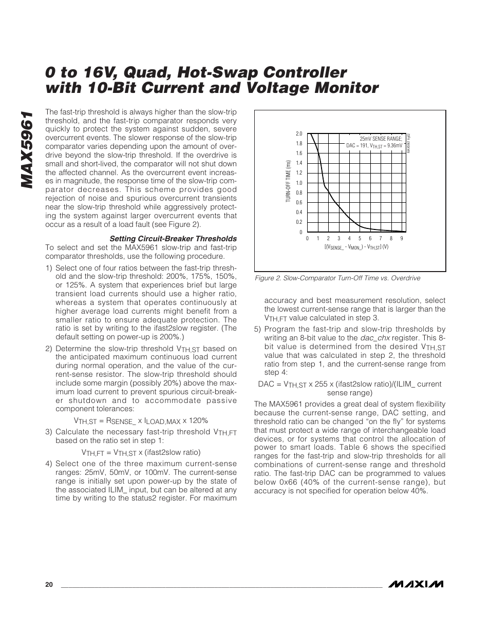 Rainbow Electronics MAX5961 User Manual | Page 20 / 42