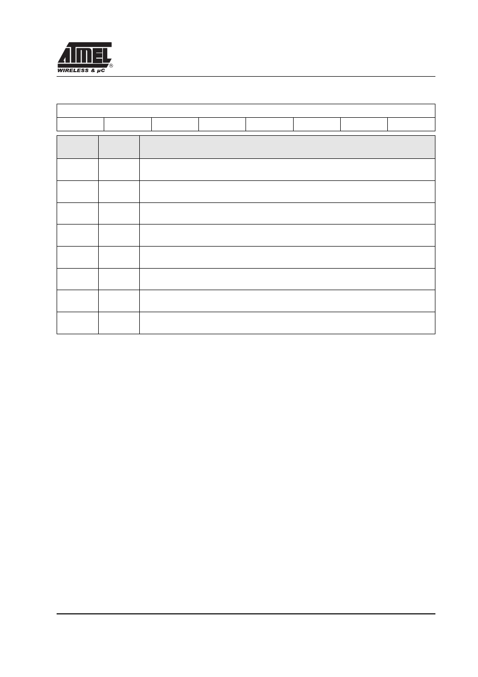 Table 19.) | Rainbow Electronics T89C51RD2 User Manual | Page 39 / 86