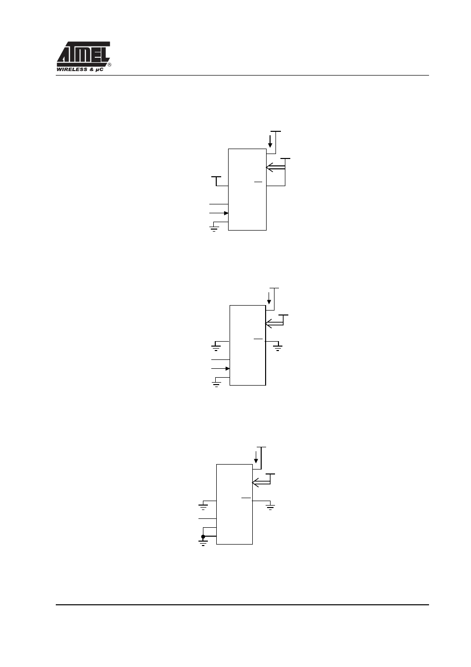 See figure 25.), Figure 26.), Figure 24. i | Test condition, active mode figure 25. i, Test condition, idle mode figure 26. i, Test condition, power-down mode | Rainbow Electronics T89C51RD2 User Manual | Page 74 / 86