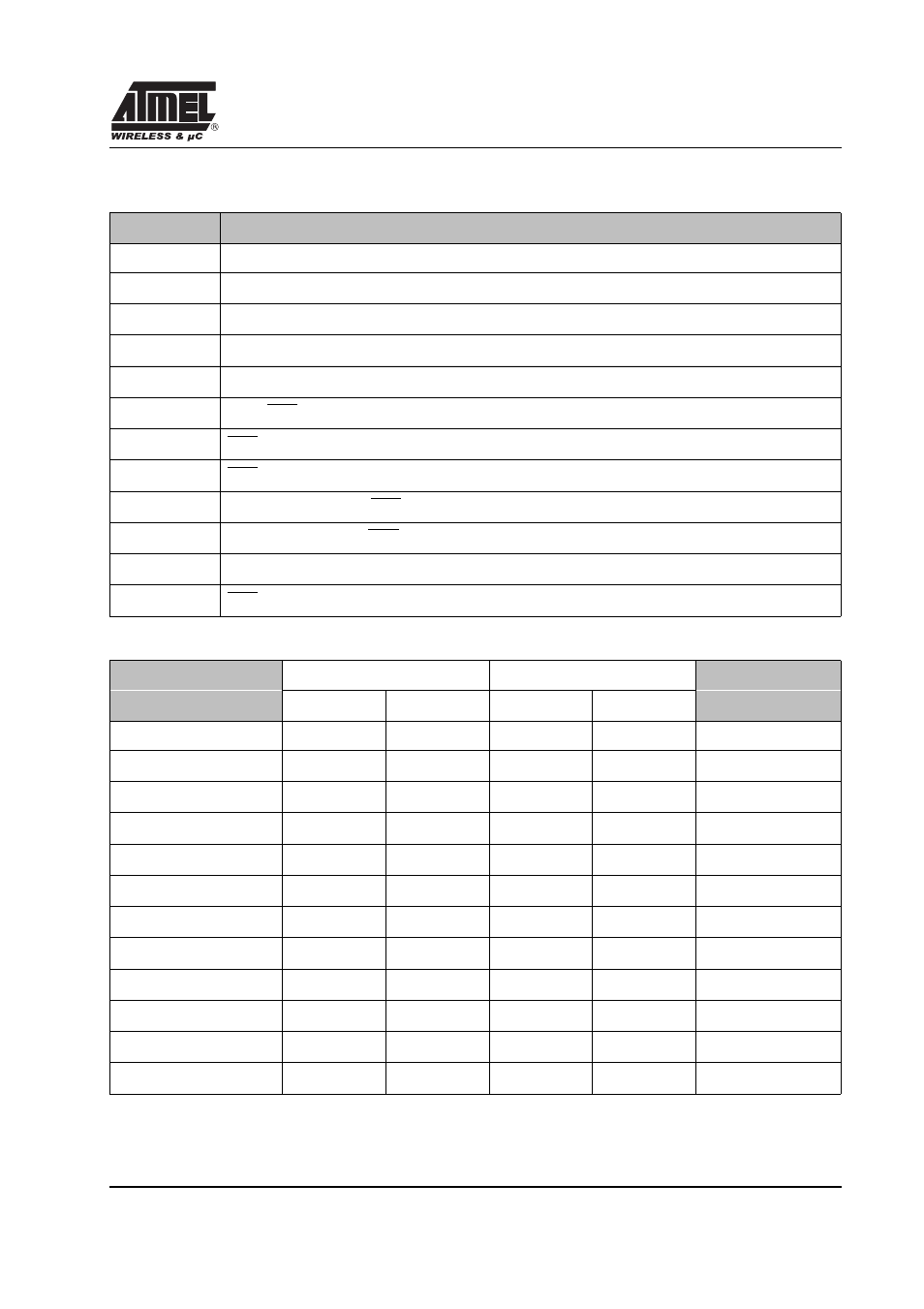  external program memory characteristics, Table 38, Table 39 | Table 38. symbol description, Table 39. ac parameters for a fix clock | Rainbow Electronics T89C51RD2 User Manual | Page 76 / 86