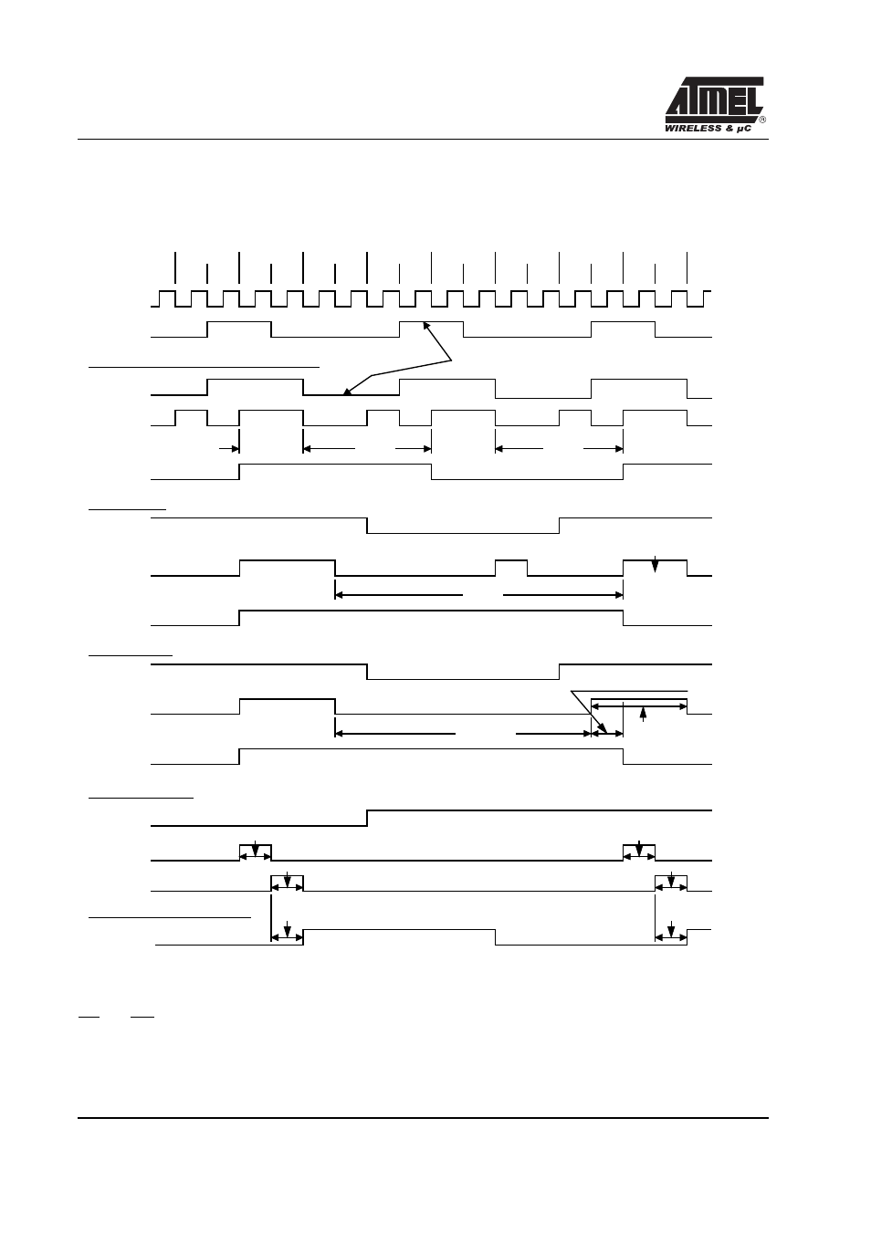  clock waveforms, Clock waveforms | Rainbow Electronics T89C51RD2 User Manual | Page 85 / 86
