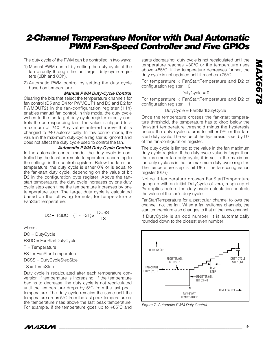 Rainbow Electronics MAX6678 User Manual | Page 9 / 19