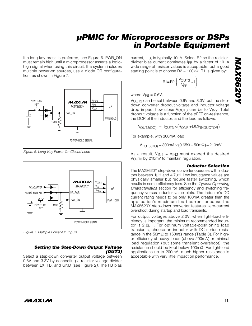 Rainbow Electronics MAX8620 User Manual | Page 13 / 18