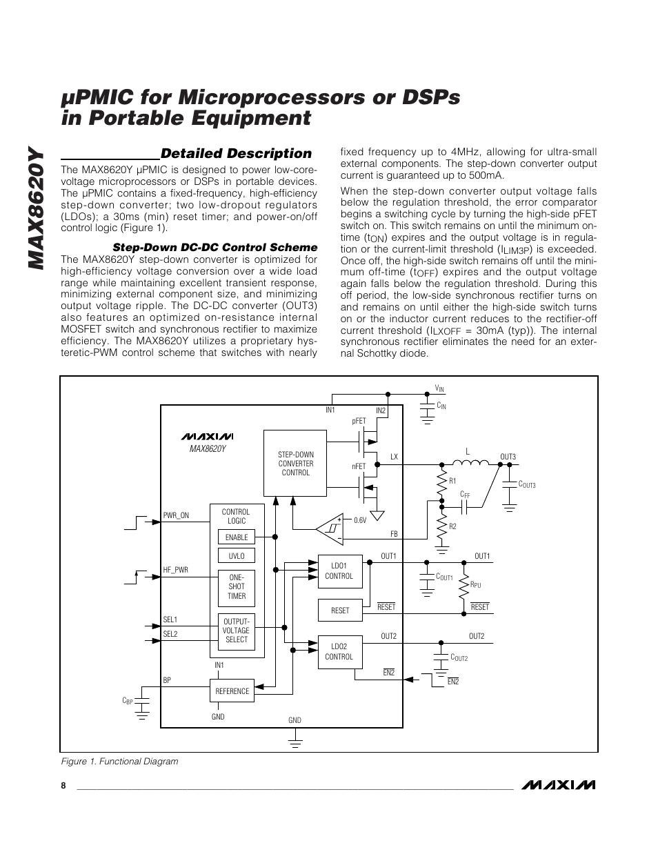 Detailed description | Rainbow Electronics MAX8620 User Manual | Page 8 / 18