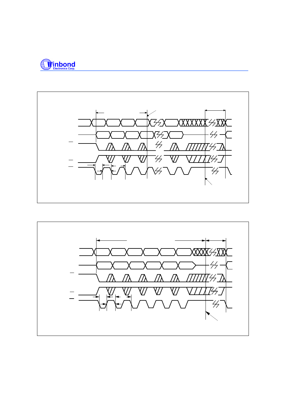 Reset software data protection timing diagram | Rainbow Electronics W29EE512 User Manual | Page 16 / 21