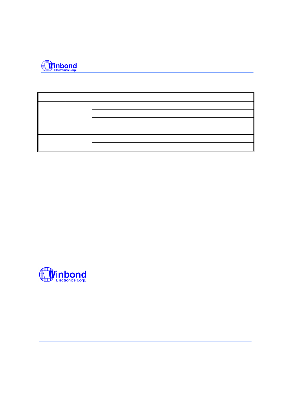 Rainbow Electronics W29EE512 User Manual | Page 21 / 21