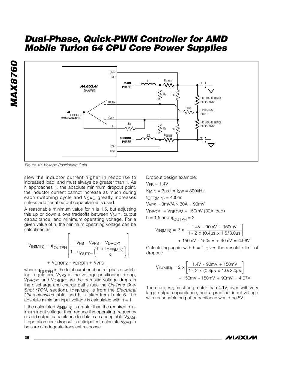 Rainbow Electronics MAX8760 User Manual | Page 36 / 39