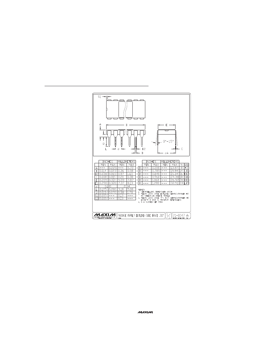 Package information (continued) | Rainbow Electronics MX7533 User Manual | Page 8 / 8