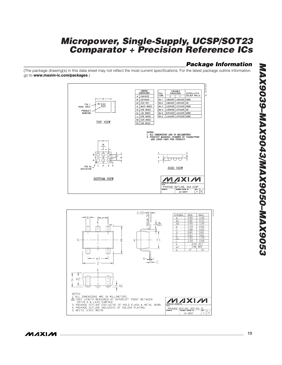 Rainbow Electronics MAX9053 User Manual | Page 13 / 15