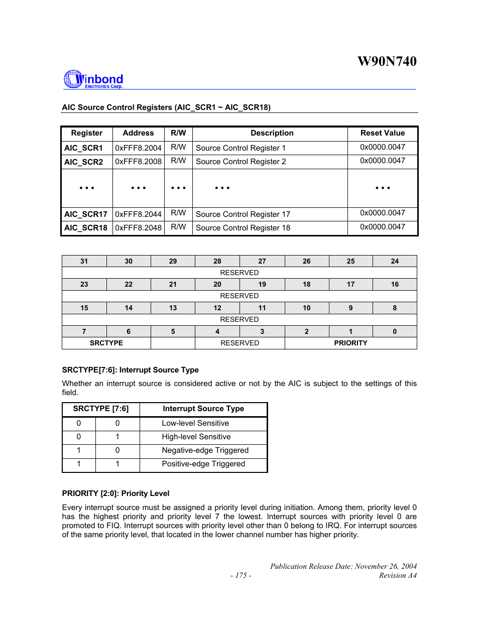Rainbow Electronics W90N740 User Manual | Page 179 / 219