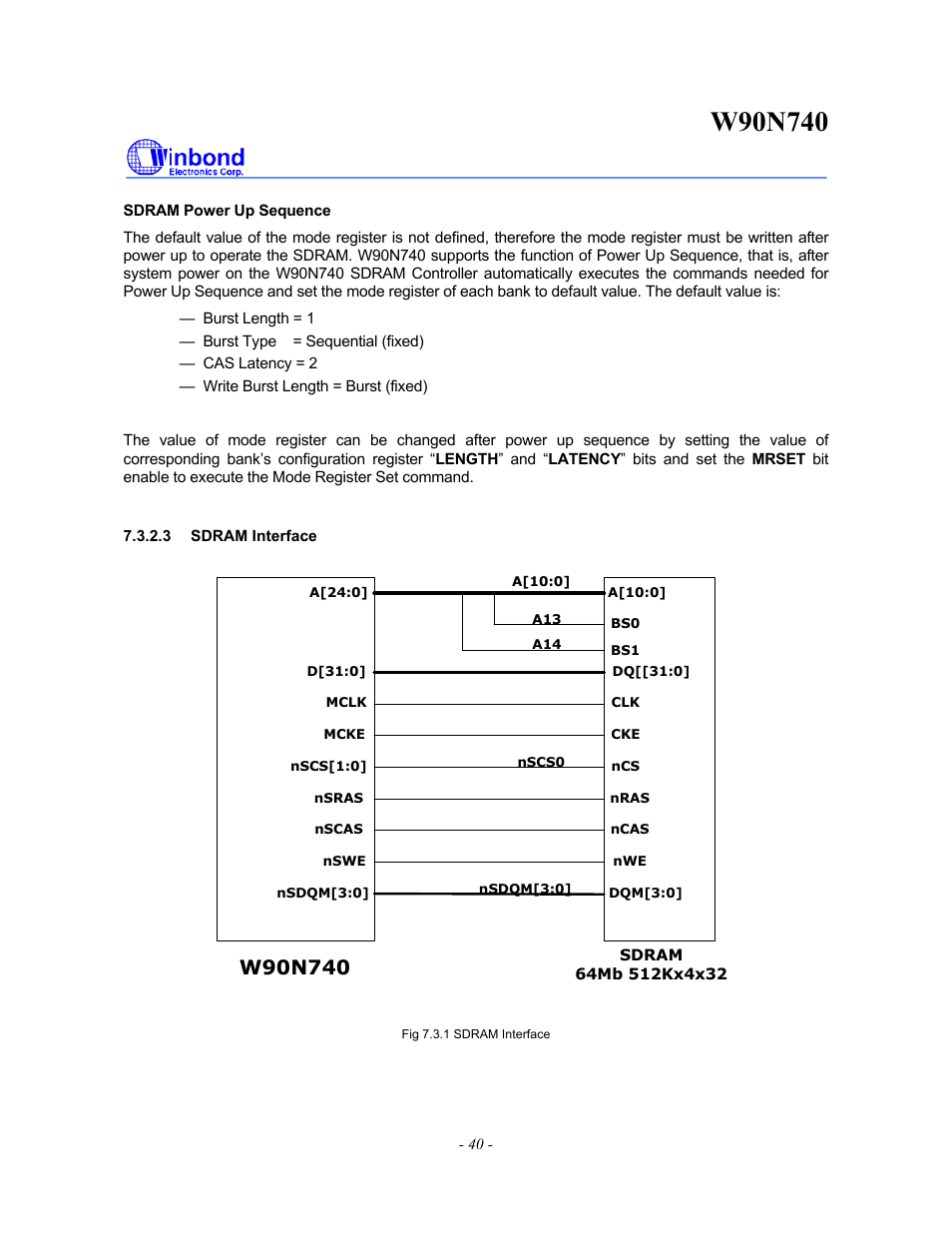 Rainbow Electronics W90N740 User Manual | Page 44 / 219