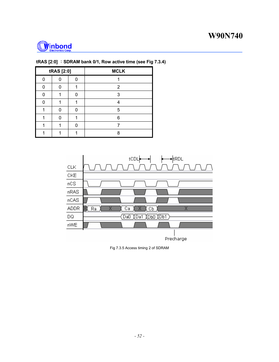 Rainbow Electronics W90N740 User Manual | Page 56 / 219