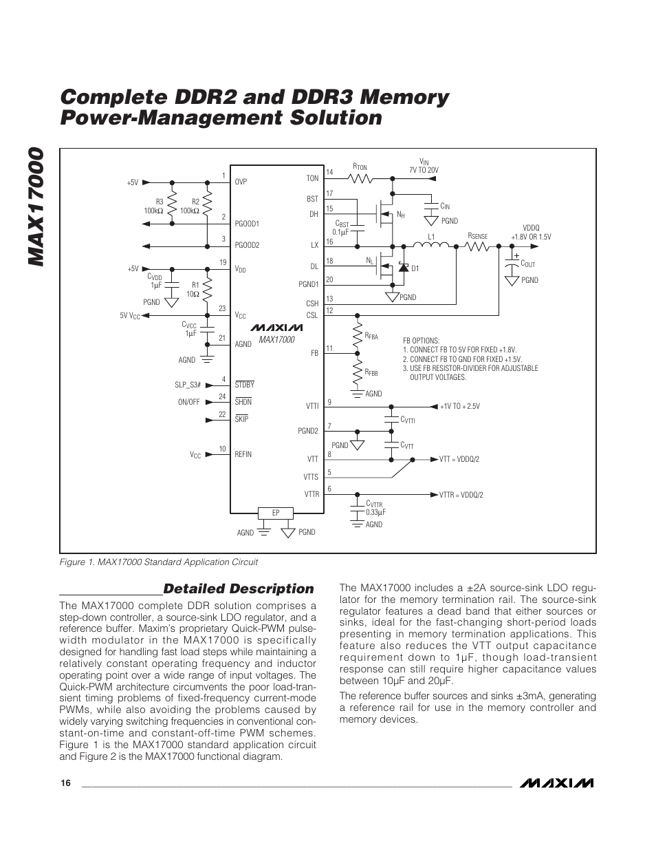 Detailed description | Rainbow Electronics MAX17000 User Manual | Page 16 / 31