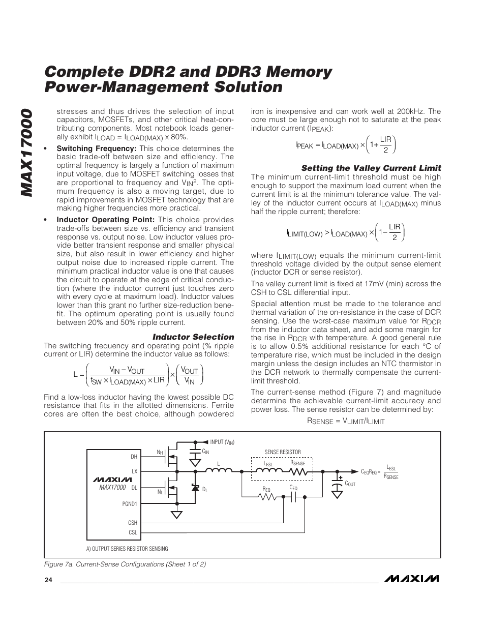 Rainbow Electronics MAX17000 User Manual | Page 24 / 31