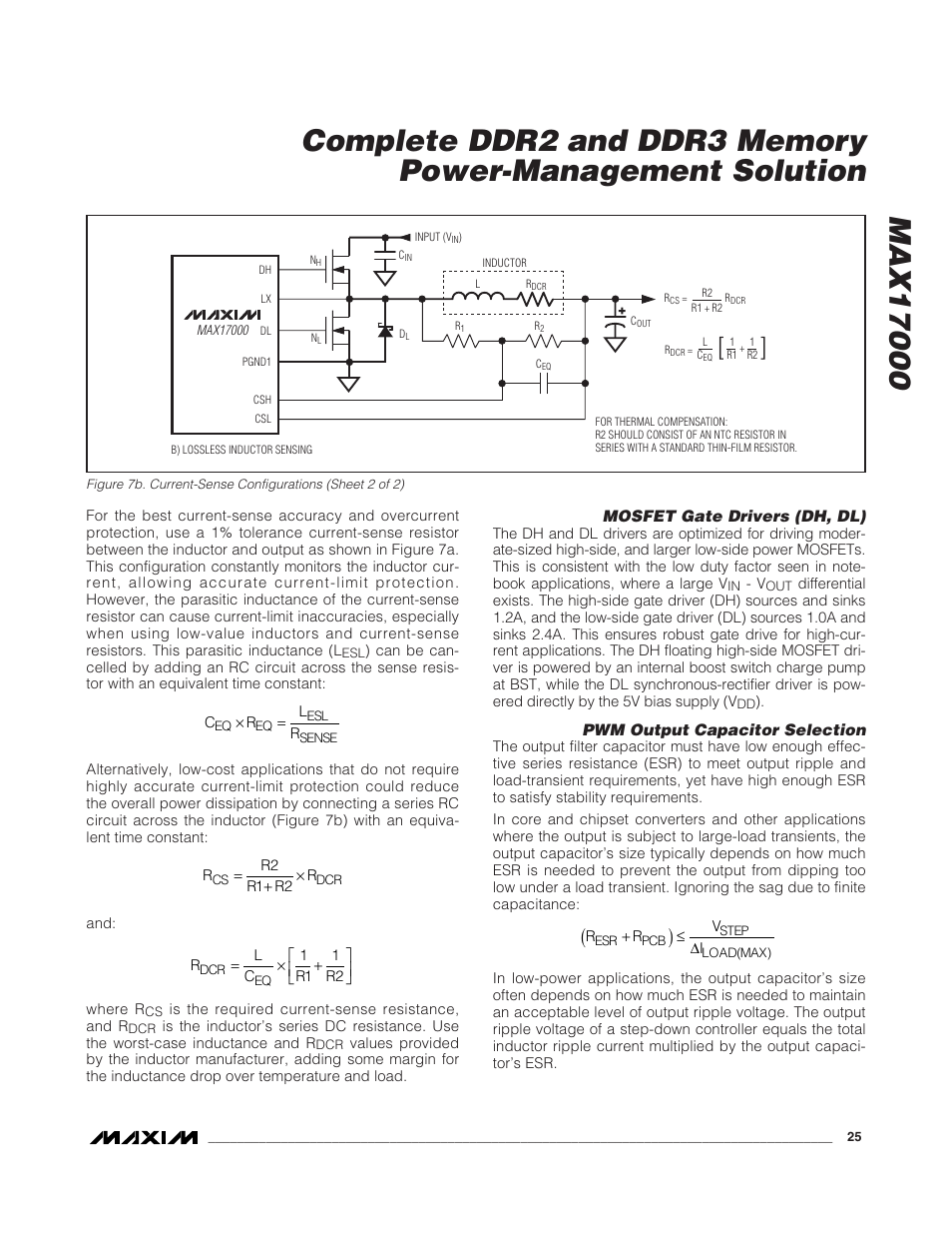 Rainbow Electronics MAX17000 User Manual | Page 25 / 31