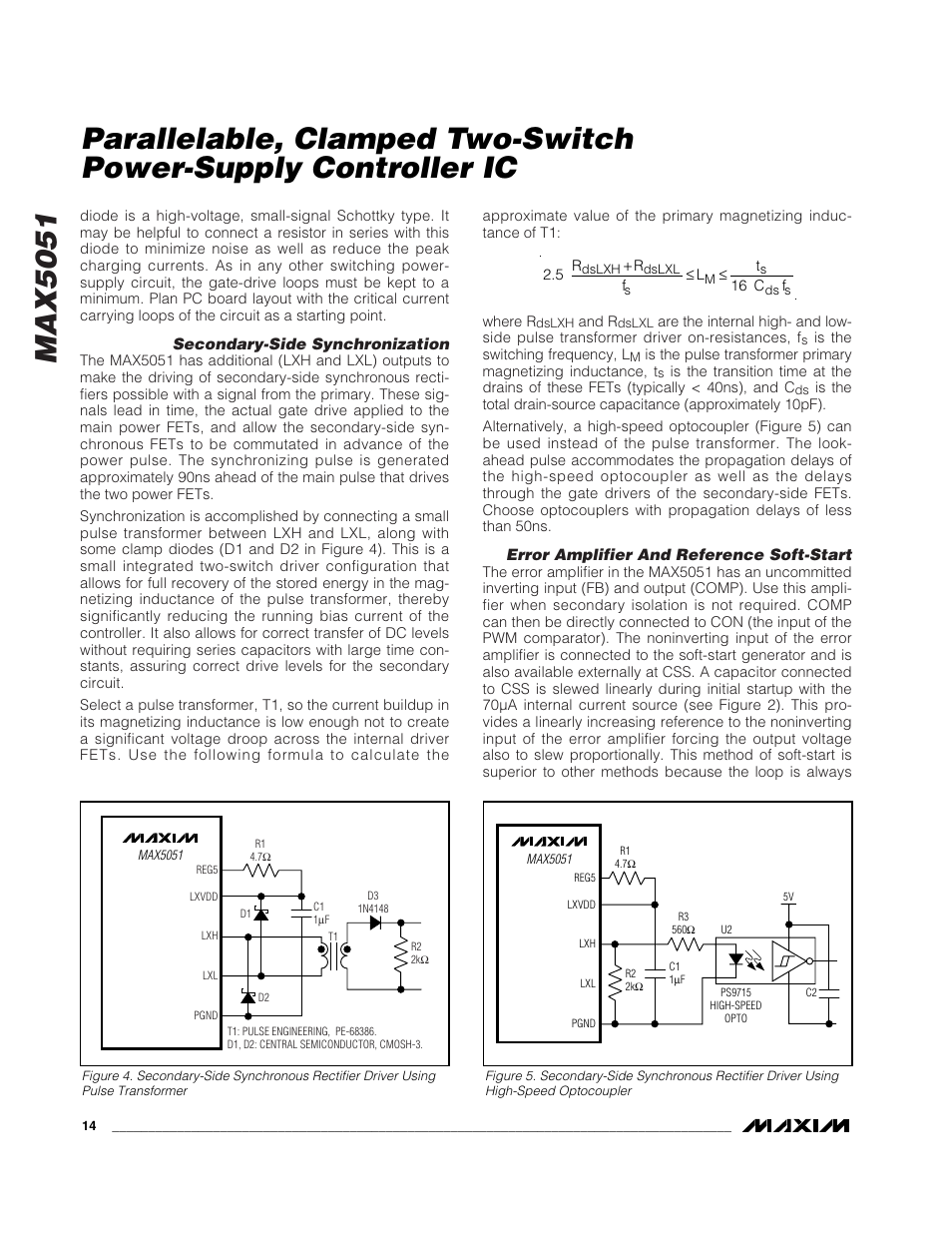 Max5051 | Rainbow Electronics MAX5051 User Manual | Page 14 / 21