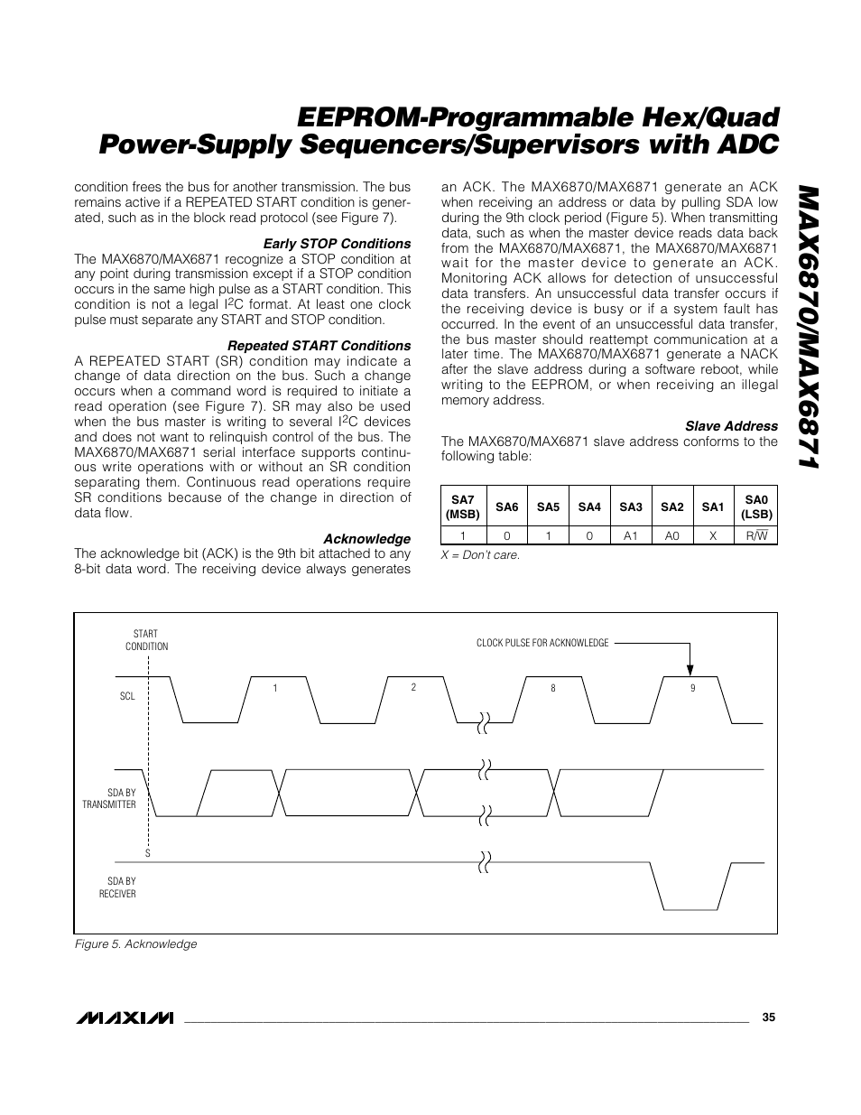 Rainbow Electronics MAX6871 User Manual | Page 35 / 51