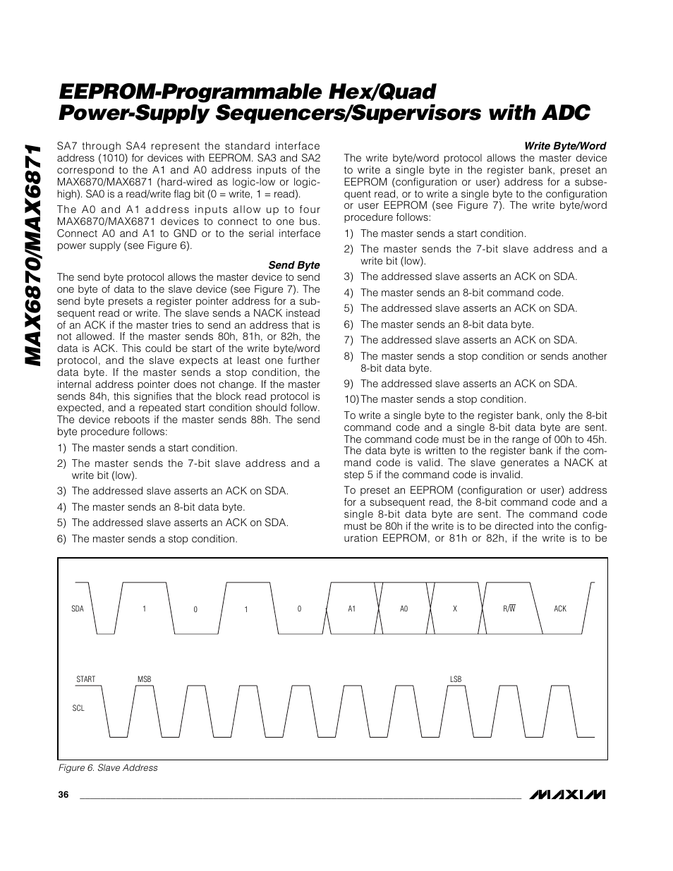 Rainbow Electronics MAX6871 User Manual | Page 36 / 51