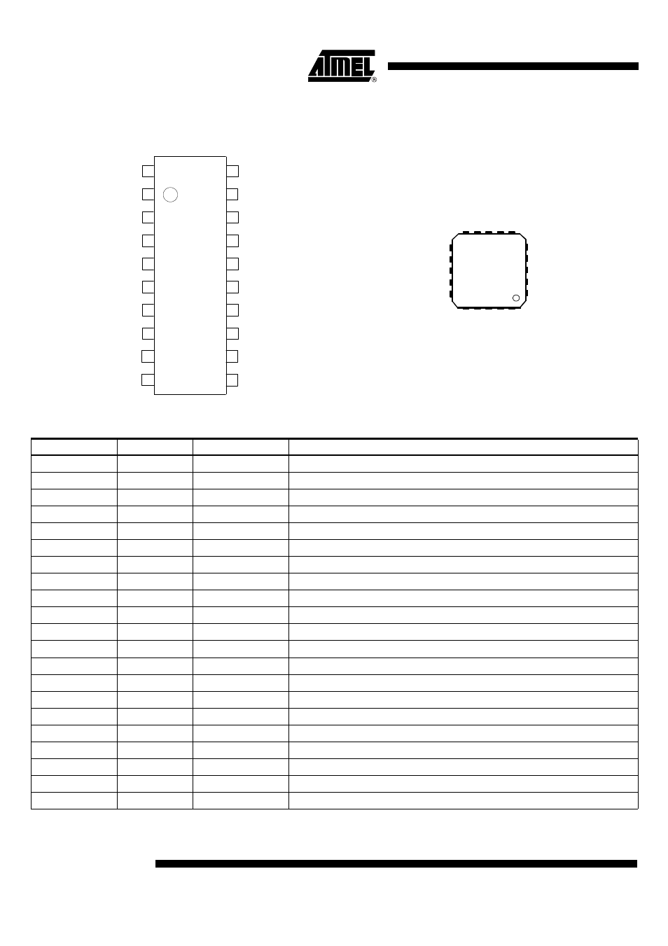 T7024, Pin configuration, Pin description | Rainbow Electronics Т7024 User Manual | Page 2 / 20