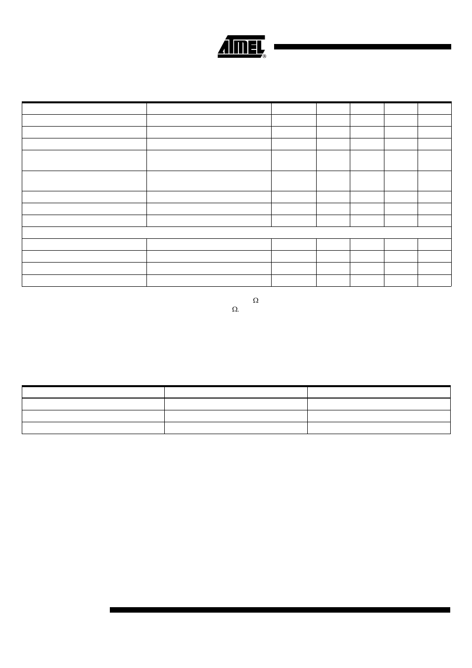 T7024, Control logic for lna and t/r switch driver, Electrical characteristics (continued) | Rainbow Electronics Т7024 User Manual | Page 6 / 20