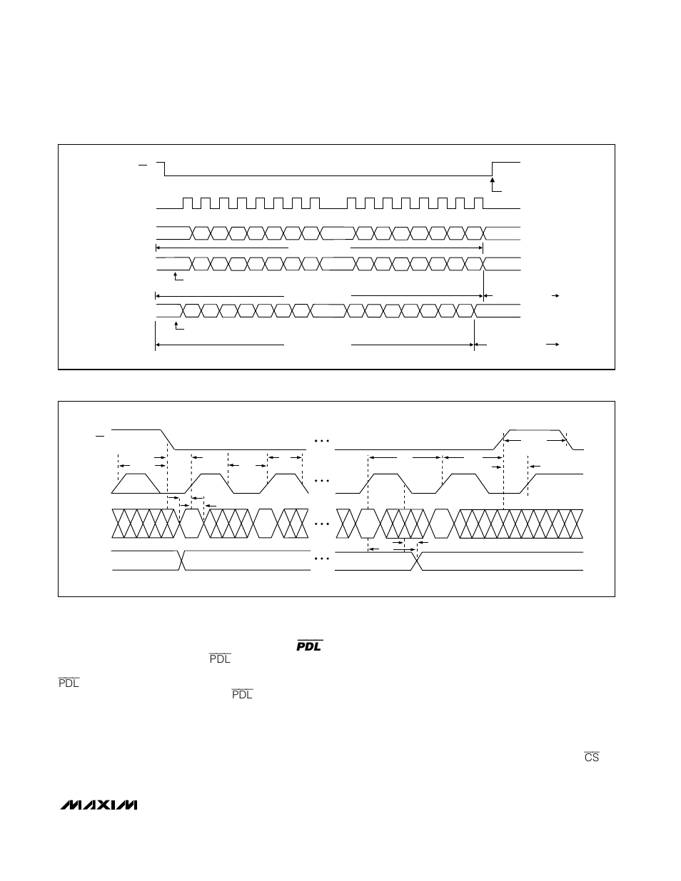 Power-down lockout ( pdl ), Daisy chaining devices | Rainbow Electronics MAX5251 User Manual | Page 11 / 16