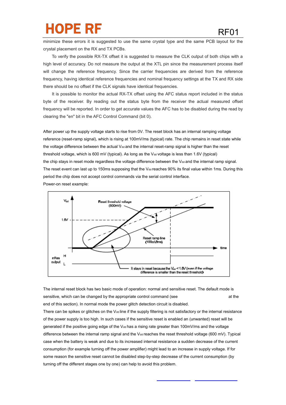 Rf01 | Rainbow Electronics RF01 User Manual | Page 19 / 26