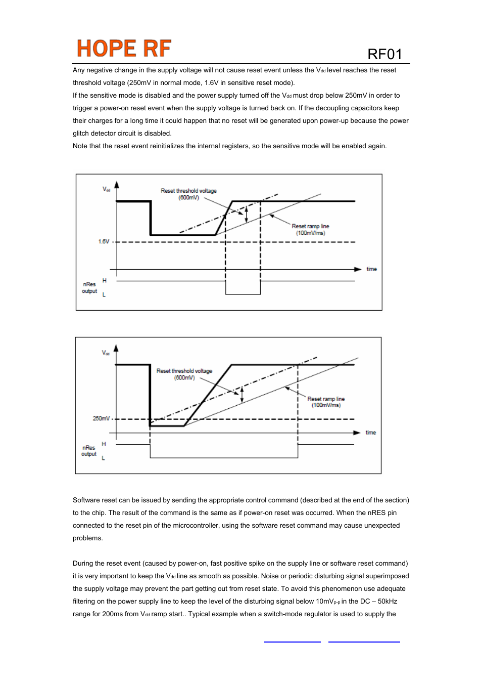 Rf01 | Rainbow Electronics RF01 User Manual | Page 20 / 26