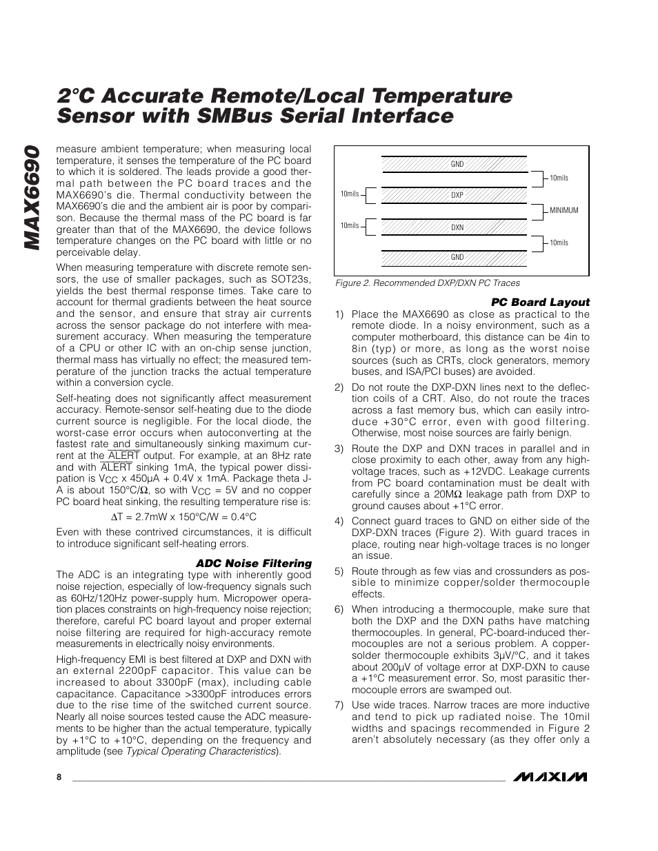 Rainbow Electronics MAX6690 User Manual | Page 8 / 16