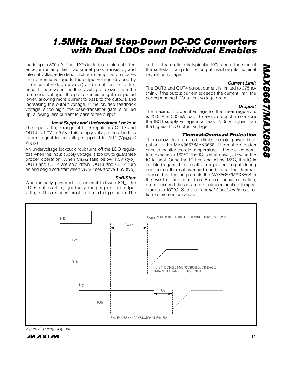 Rainbow Electronics MAX8668 User Manual | Page 11 / 18