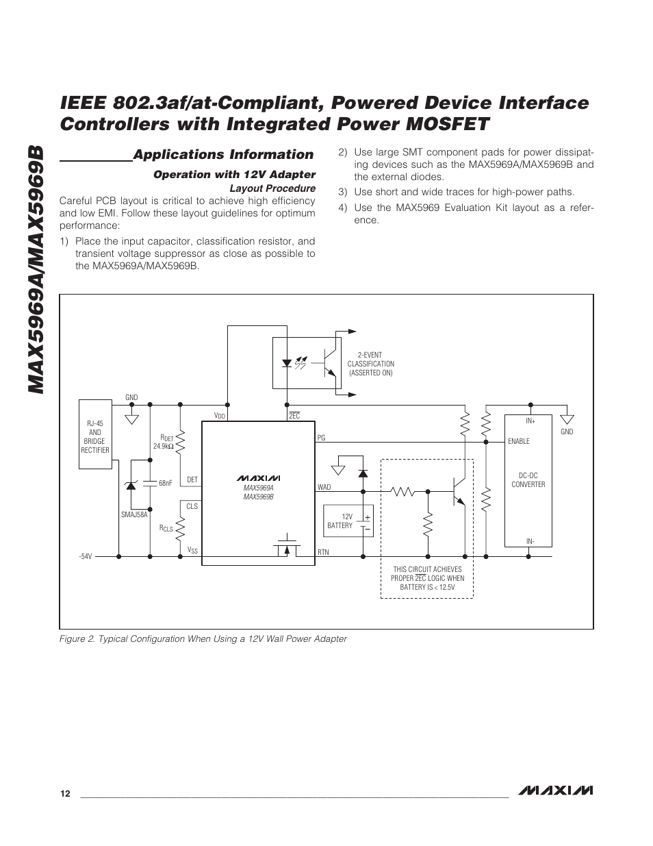 Applications information | Rainbow Electronics MAX5969B User Manual | Page 12 / 14
