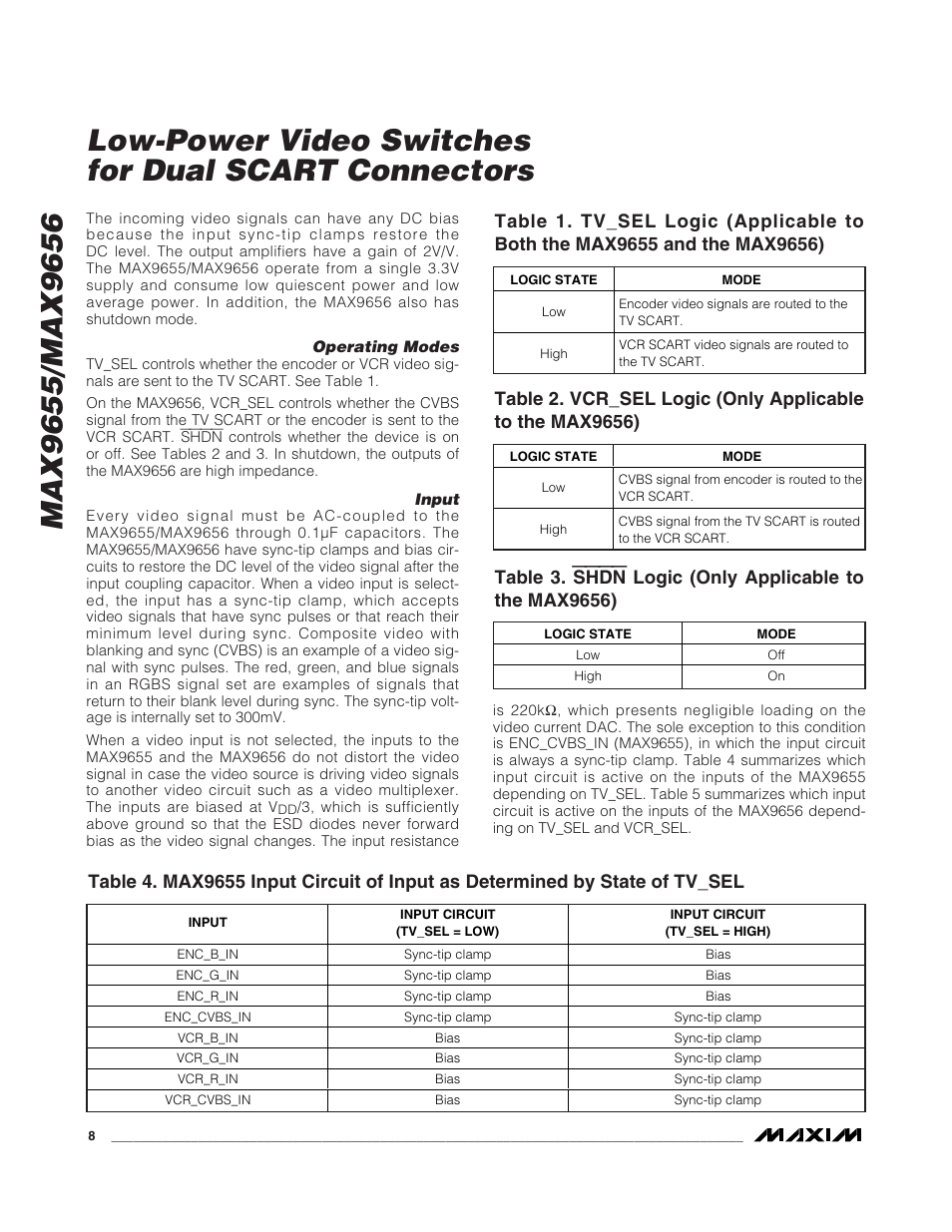 Rainbow Electronics MAX9656 User Manual | Page 8 / 16