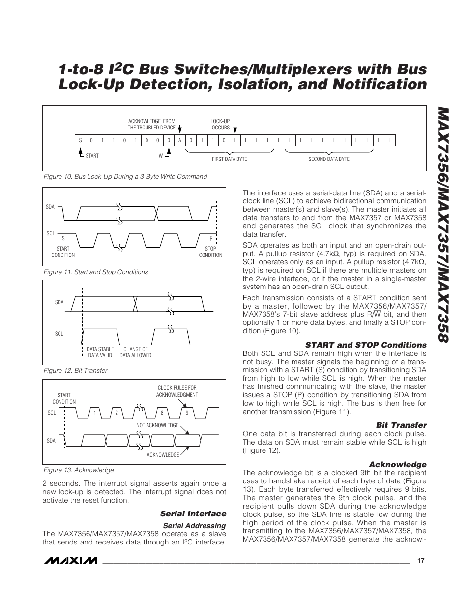 Rainbow Electronics MAX7358 User Manual | Page 17 / 22